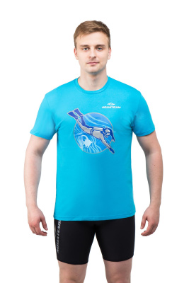 Футболка AQUATEAM бирюза Футболка AQUATEAM бирюза