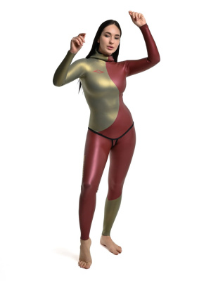 Гидрокостюм для фридайвинга «Огни», 1,5 мм